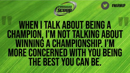 Wednesday's One Minute Warm Up