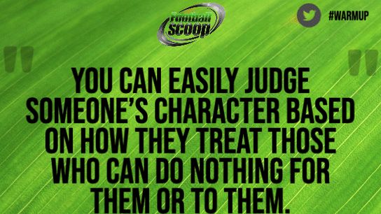 Tuesday's One Minute Warm Up