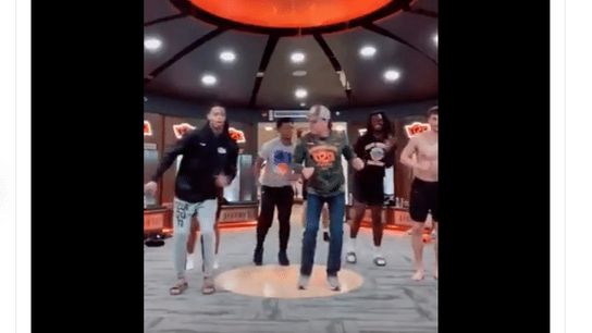 Coaches getting in on the Tik Tok party