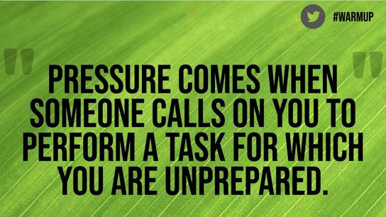 Wednesday's One Minute Warm Up