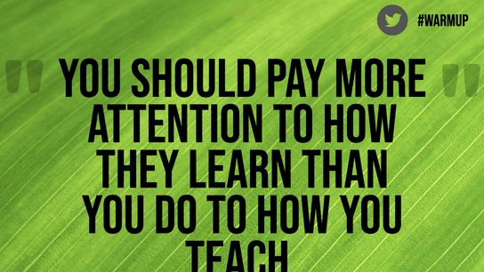 Friday's One Minute Warm Up