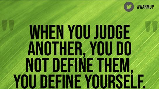 Wednesday's One Minute Warm Up