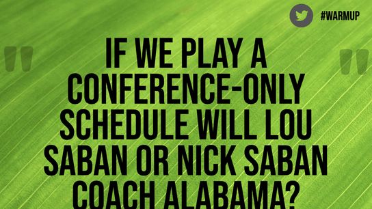 Thursday's One Minute Warm Up