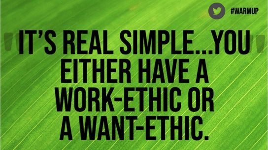 Monday's One Minute Warm Up