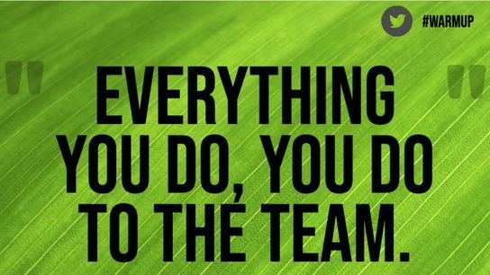 Tuesday's One Minute Warm Up