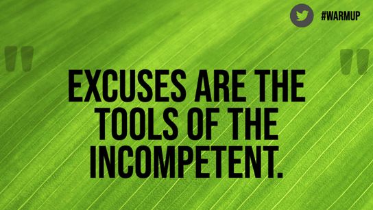 Thursday's One Minute Warm Up