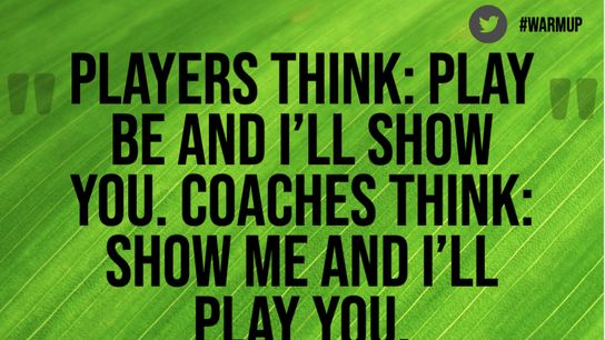 Friday's One Minute Warm Up