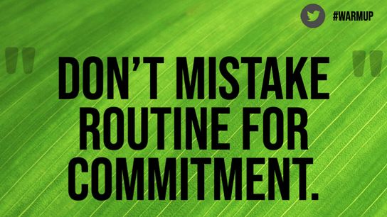 Tuesday's One Minute Warm Up