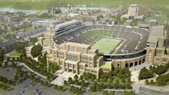 Notre Dame announces $400 million renovation to Notre Dame Stadium (Notre Dame)
