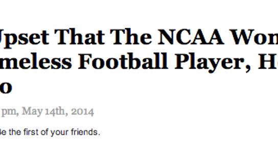 NCAA clears Boise State to shelter homeless football player