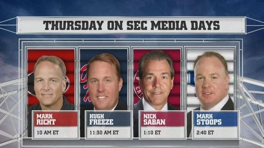 Our coverage of SEC Media Day: Day 4