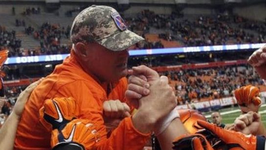 Scott Shafer was too emotional to meet with Syracuse players last week, so he wrote this letter (Syracuse)