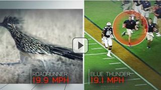 The ball boys from Auburn and Florida State get broken down by Sports Science (Florida State)