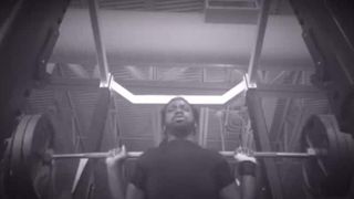 Video: This is how winning is done (squat rack)