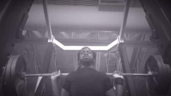 Video: This is how winning is done (squat rack)