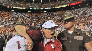 Bob Stoops has just about had it with Paul Finebaum (paul finebaum)