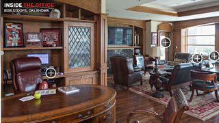 Go inside of Bob Stoops' office at Oklahoma, courtesy of ESPN (Bob Stoops)
