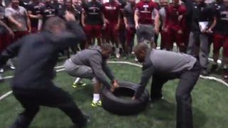 Video: Two Temple assistants enter the ring, only one leaves victorious (Temple)