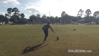 Video: Have you ever seen an ambidextrous trick shot kicker? (video)