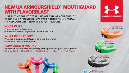 Photo: Under Armour to launch flavored mouthpieces (Under Armour)