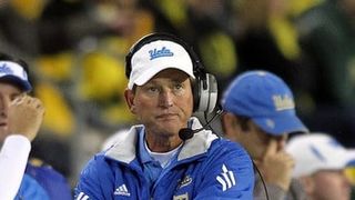 Rick Neuheisel: Harbaugh "Jim-Schwartz-ed me" at post game handshake (handshake)