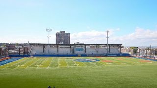 Photos: This high school built their stadium on the roof of the school (Featured)