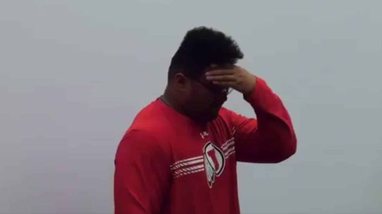 #ScholarshipAlert: Utah's team meeting room gets emotional after walk-on earns scholarship (Featured)