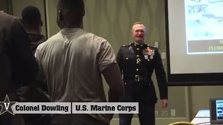 Video of the Day - Military Colonel addresses Vandy team (video)