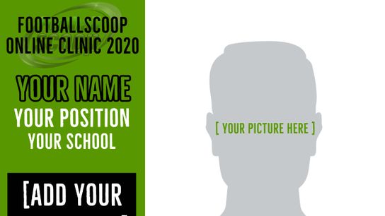 Your opportunity to be a featured contributor to the 2020 FootballScoop Online Clinic (Featured)