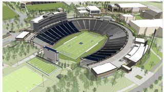 Photos: Duke reveals renovation project to Wallace Wade Stadium (facilities)