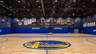 This is what a state-of-the-art training facility looks like in the NBA (Golden State Warriors)