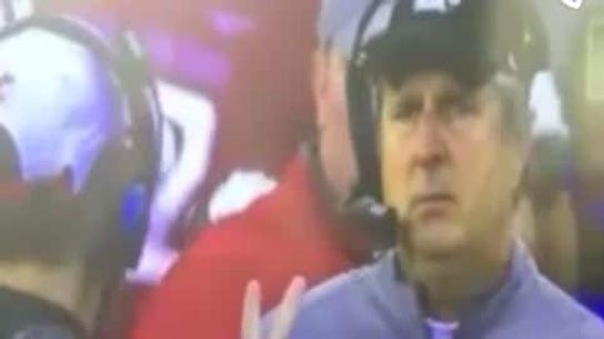 Video: A Wazzu GA gets in Leach's grill pleading to go for two and the win against Oregon (Washington State)