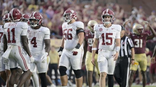 Sixty FBS teams have a better record in their last 10 games than Alabama (kalen deboer)