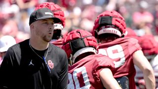 Intriguing New Coordinators: 29-year-old Ben Arbuckle has the weight of Oklahoma on his shoulders (Ben Arbuckle). Photo by SARAH PHIPPS/THE OKLAHOMAN / USA TODAY NETWORK via Imagn Images