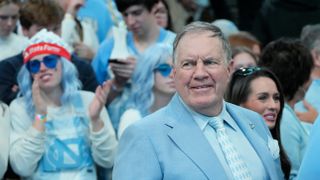 North Carolina sets salaries for Bill Belichick's first coaching staff (Bill Belichick). Photo by © Bob Donnan-Imagn Images