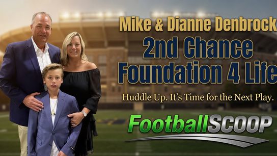 Notre Dame OC Mike Denbrock and Family Launch 2nd Chance Foundation 4 Life (mike denbrock)