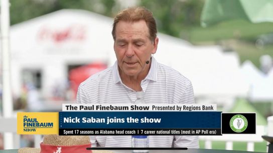 Nick Saban says willing to help college athletics, doubts need for college commission (Featured)