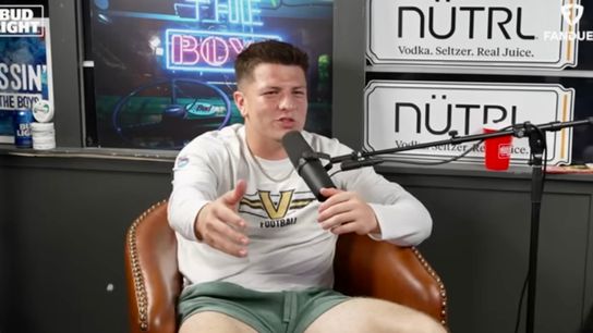 Pavia delighted in telling host Taylor Lewan the three conferences of the NFL are the Pavia delighted in telling host Taylor Lewan the three conferences of the NFL are the