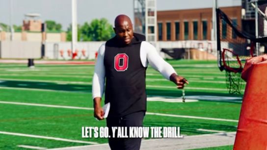 Mic'd up Ohio State coach talks Bo Jackson, 'Turbo' Buick