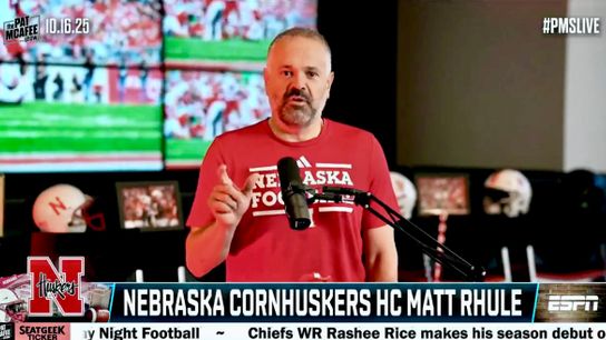 Matt Rhule says Nebraska's a "destination job' but must "show love" to alma mater Penn State (Featured)