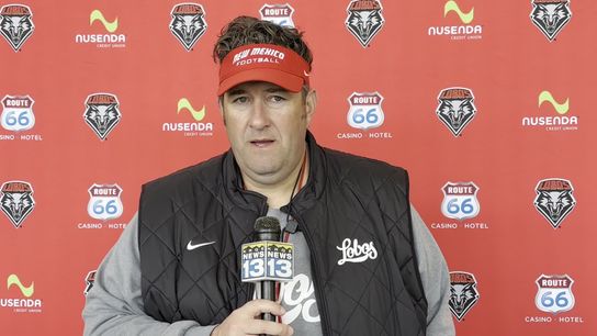 Ahead of their Michigan game, New Mexico released their depth chart filled out with fictional characters (Jason Eck)