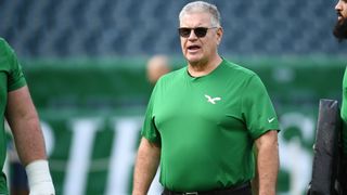 The end of the Jeff Stoutland era in Philadelphia got ugly (Nick Sirianni). Photo by Eric Hartline-Imagn Images