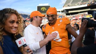 Josh Heupel on Nico Iamaleava's departure: "There's no one bigger than the Power T." (Josh Heupel). Photo by © Saul Young/News Sentinel / USA TODAY NETWORK
