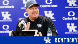 Stressing "greater urgency," Mark Stoops says Kentucky's money situation is much better (Featured)