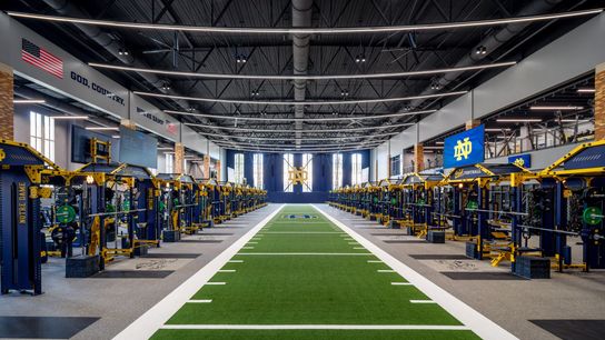 Notre Dame shows off spectacular new facility (Notre Dame Football)